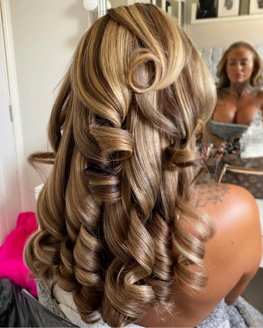 Featured hair work
