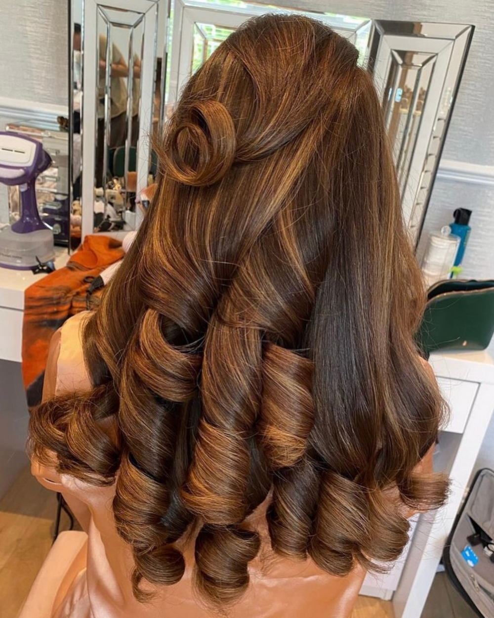 Featured hair work